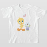 Cute Children's T-shirt Cartoon TWEETY Looking Butterfly Tshirt
