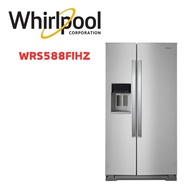 【Whirlpool惠而浦】 WRS588FIHZ  840公升不鏽鋼對開冰箱 抗指紋不銹鋼(含基本安裝)