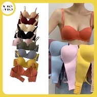 *Miyeon* 503 Bra Summer Bra Push Up Light And Small Chest Gathered Comfort Simple BH
