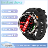 HT30 Smart Watch Bluetooth Call Men Outdoor Sports Fitness Compass Heart Rate Health Monitoring