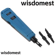 WISDOMEST Punch Down Tool,  Patch Panel 110/88 Module Crimper Networking Crimping Tool, Multifunctional Adjustable Durable Crimping Pliers For Telecom Phone Wire