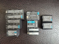 Sony Canon  NP-F750/NP-QM71D/NP-FH70/FW50 電池 $80/粒