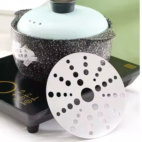 Induction Cooker Heat Diffuser Disc Adapter Plate Saucepan Stainless Steel Cooking Hob Converter Too