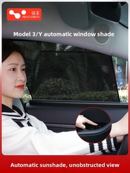 HELLOLEIBOO | Tesla Model 3/Model Y Compatible Car Window Sunshade