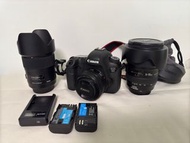 Canon 6D 連3支鏡 50 1.8、24-105 F4、sigma 35 1.4