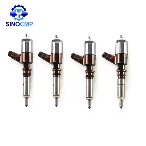 4pcs New Fuel Injector 326-4740 3264740 32E61-00022 32E6100022 For CAT C4.2 Engine 312D 315D 318D 31