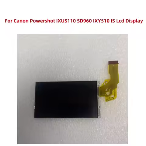 Alideao-NEW LCD Display Screen for Canon Powershot IXUS110 SD960 IXY510 IS Digital Camera Repair Par