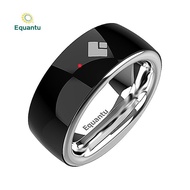 App Bluetooth Ring QB708Equantu Control Resin Polymer Ring Gel Smart Alarm Clock Counter JW0U