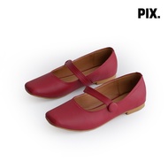 MERAH PixFootwear Red Odette Flat Shoes - Red Women's Flat Shoes