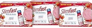 SlimFast Meal Replacement Shake, Original Strawberries & Cream, 10g of Ready to Drink Protein for We