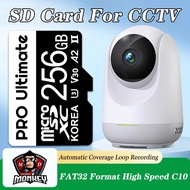 Micro SD Card CCTV SD Card 32GB 64GB 128GB 256GB Support 4K HD Record up 200MB/S