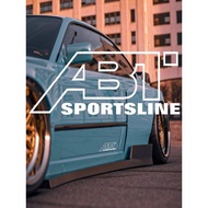 Ready Stock Good-looking Car Stickers JDM Creative Text ABT Personalized Modified Front Bumper Rear 