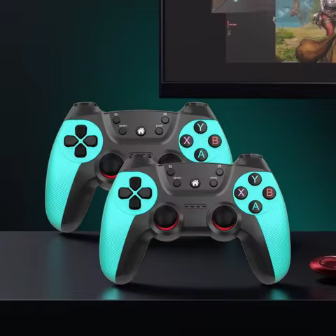 New Arrival 2.4G Wireless Double Game Controller Video Game For Game Box Game Stick PC Smart TV Box 