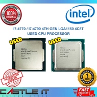 Intel Core i7-4770 / i7-4790 4th Gen LGA1150 4C8T Used CPU Processor