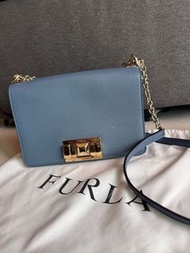 Furla Metropolis Mimi Crossbody Bag Blue