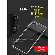 Oppo R17 Pro R17 R15 Pro F9 Slim Clear Soft TPU Silicone Transparent Case