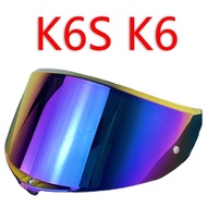K6S Viseiras Capacete Helmet Face Shield Visor Windshield For AGV K6 High Toughness High S