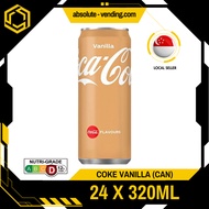 COKE Vanilla 320ML X 24 (CAN)