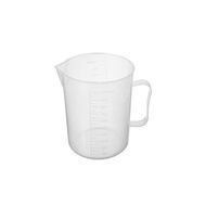 Othmro Measuring Cup with Handle 1000ml PP Plastic Lidless Straight Type 2-Piece Measuring Cup with Graduation