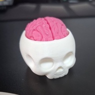 3D Skull Brain Clicker – Stress Relieving Clicker Toy, Fidget Toy