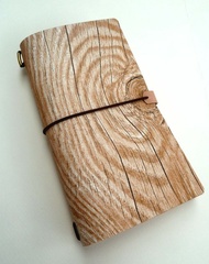 植鞣牛革手帳封面-Midori Traveler's Notebook 旅人筆記本 適用