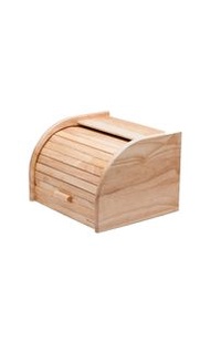 🔍 ACACIA 木製掀蓋式麵包收納盒30*26*21cm