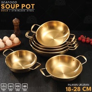 Gold Ramen Pot / Soup Pot 18CM-28CM / Premium