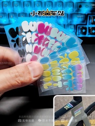 %'BURN FAT BURN FAT Road Bike Upper Tube Handlebar Decoration Car Sticker