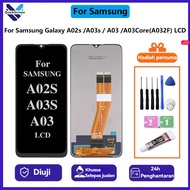 【QuickScreen】Original For Samsung Galaxy A02s /A03s / A03 / A03Core(A032F) LCD+ Kit Alat Percuma
