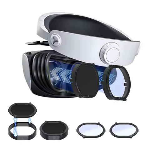 Lens Protector Cover Kit for PSVR2, Protector Accessories Compatible with Playstation VR2, Glasses S