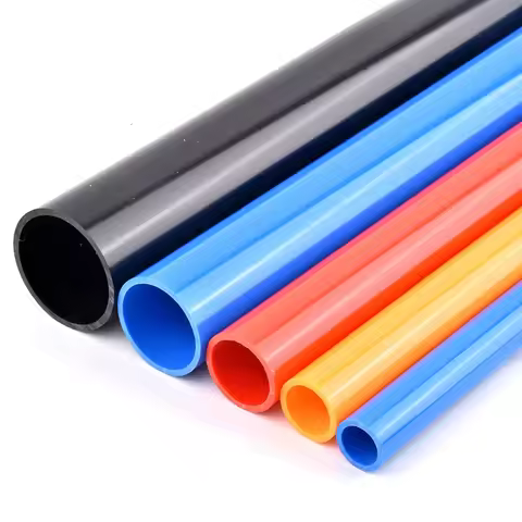 4 Colors PVC Pipe O.D 20~75mm Agriculture Garden Irrigation Hard Tube Fish Tank Water Pipe Aquarium 
