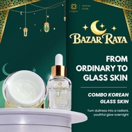 CHARMS SKINCARE HQ Kombo Set Korean Glass Skin(Concentrated Hydrating Essence 20ml + Advance Night S