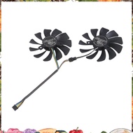 New 1 Pair Graphics Card Fan 85Mm Ha9010H12F-Z 4Pin Cooler Fan Replacement For  Gtx 1060 Oc 6G Gtx 9