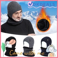 OKDSHOP Balaclava Skullcap, Windproof Neck Protection Knitted Hat, Winter Face Protection Breathable
