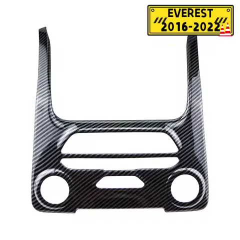 Carbon Fiber Car Center Console Panel Frame Cover for Ford Ranger Everest Endeavour 2015 - 2021 Deco