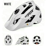 HELM SEPEDA BATFOX + BRACKET GOPRO HELMET MTB ENDURO AM DOWNHILL WHITE