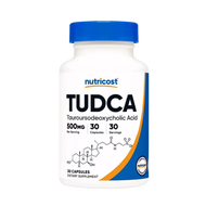 Nutricost TUDCA 250mg 500mg 30caps 60 capsules ขนาด 250 มก. บรรจุ 30 / 60 แคปซูล
