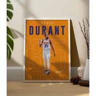️ Kevin Durant's Poster - NBA Wall Decal Painting - Decorative Basketball Painting