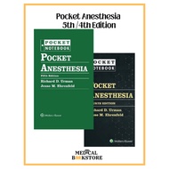 Pocket Anesthesia 4th Edition | Anesthesia Pocket Guide | Medical Book | Clinical Reference