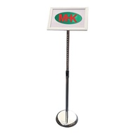 Poster Stand / Menu Display / Snap Frame Standee / Aluminium Stainless Steel Notice Stand A3 A4