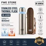 Thermos 1L 1000ml Light and Compact slim Stainless Steel Flask Series FBB-1001