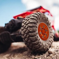 Funien Upgrade Accessories RC Wheel Hub Made of Aluminum Alloy 1.9 Inch Beadlock Rim Easy Installati