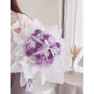 【Ready Stock】SoapRoseBouquet/香皂花花束/33朵香皂花