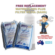 [FREE SANDS REPLACEMENT SERVICE KL & KLG AREA] WATERCO W250 & W300 Filter Media - ZEOPLUS  (50KG BAG