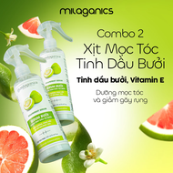 [MUA 2 TẶNG 1] Combo 2 Serum Bưởi Ngừa Rụng & Kích Thích Mọc Tóc Từ Tinh Dầu Bưởi Nguyên Chất MILAGA