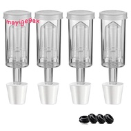 Fermentation Lids Airlock Kit with 6Stopper,Air Locks Fermentation Airlock Beer Wine Kombucha Brewin