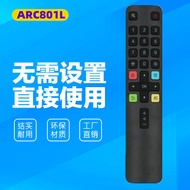 Used for TCL TV Remote Control ARC801L Universal 32/49/55P3F 55F6 65P4 V6M RC801C