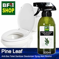 (ABTSD) Pine Leaf Anti-Bac Toilet Sanitizer Deodorizer Spray - Non Alcohol