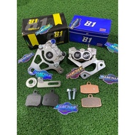 GACORRR PACKAGE CALIPER + FRONT REAR disc BRACKET MX KING Disk 300mm formula 81 racing part 8.1 thai