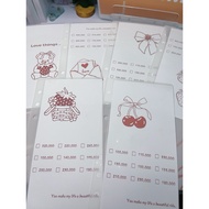 LOVE THINGS Savings Challenge Envelope